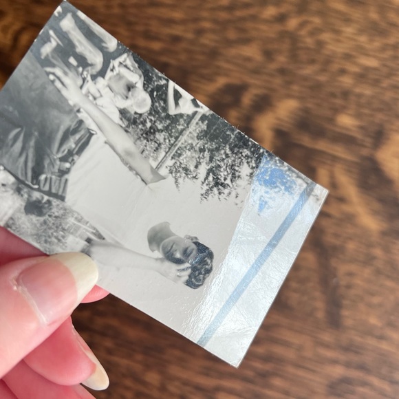 High School Greaser, Found Photo, Black and White Photograph Handsome Young Man - Picture 2 of 4